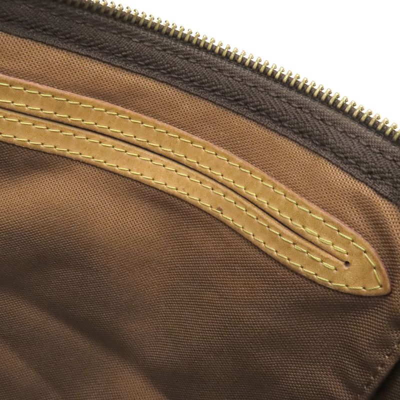 Louis Vuitton Handbag Speedy 30 Monogram Canvas Monogram Gold Hardware Brown