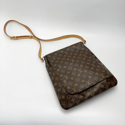 Louis Vuitton Monogram Musette M51256 Shoulder Bag with Cloth Bag