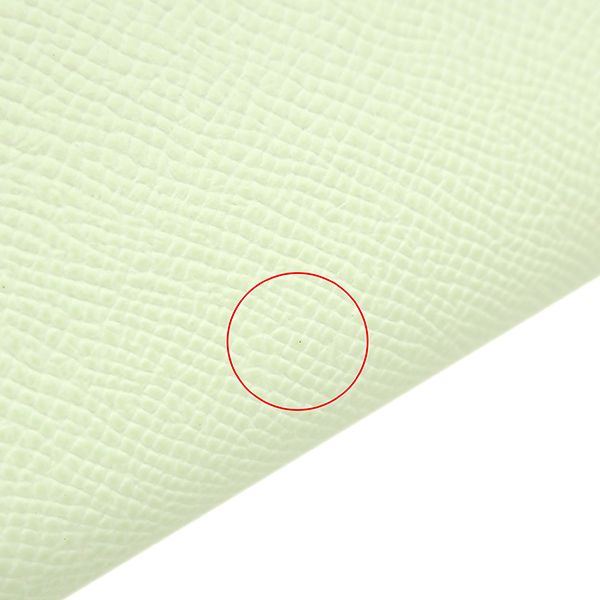 Hermes Bifold Wallet Bearn Compact Vaux Epson Veil Fizz Silver Hardware Light