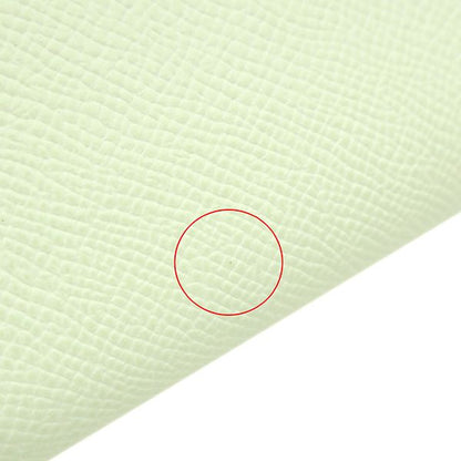 Hermes Bifold Wallet Bearn Compact Vaux Epson Veil Fizz Silver Hardware Light