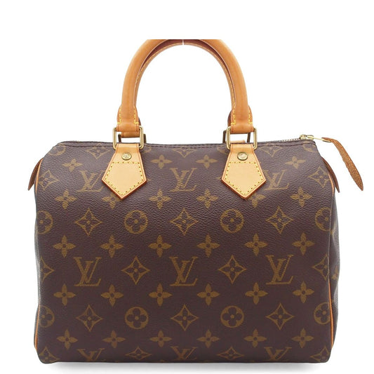 Louis Vuitton Speedy 25 Brown Monogram Canvas Mini Boston Bag