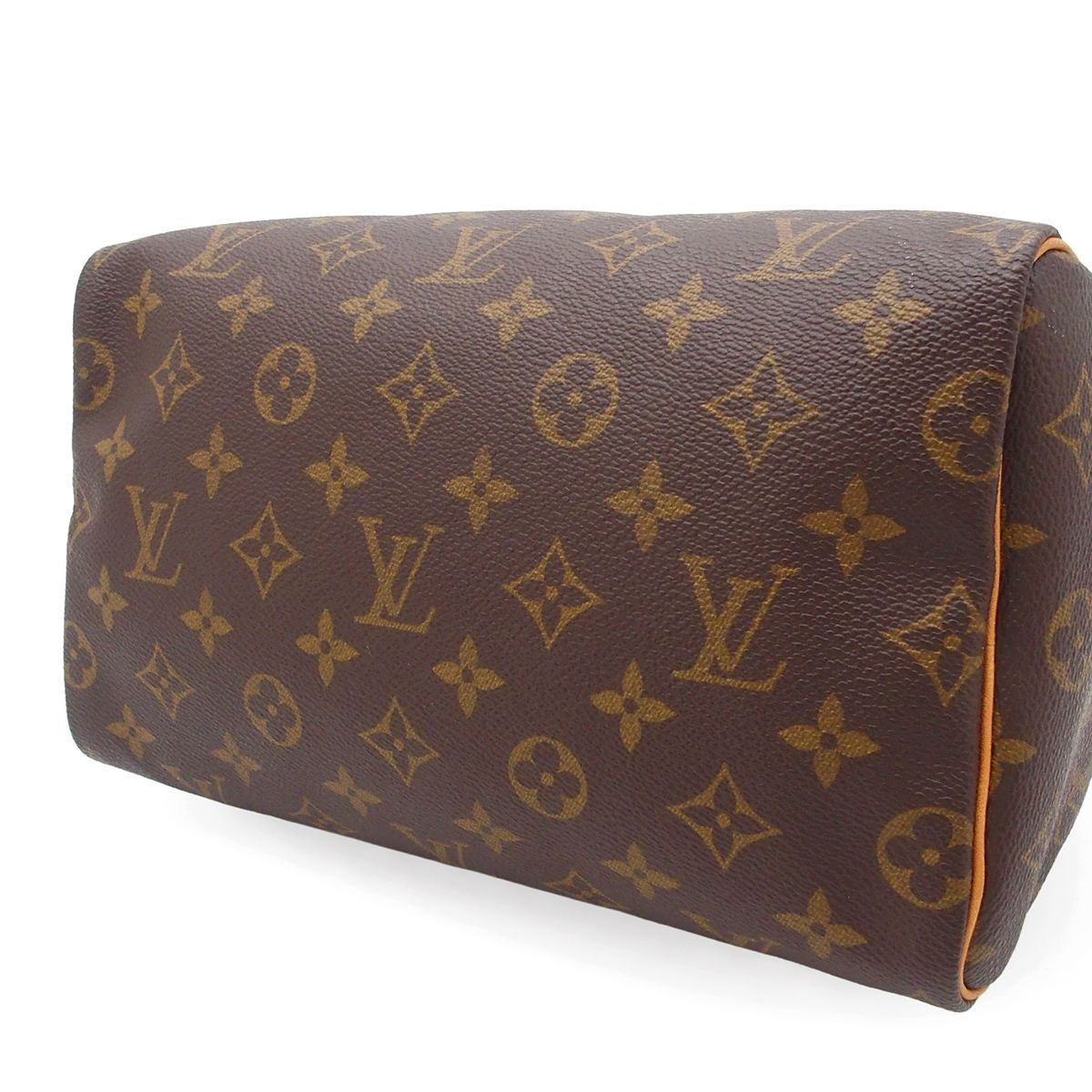 Louis Vuitton Speedy 25 Brown Monogram Canvas Mini Boston Bag — view 3