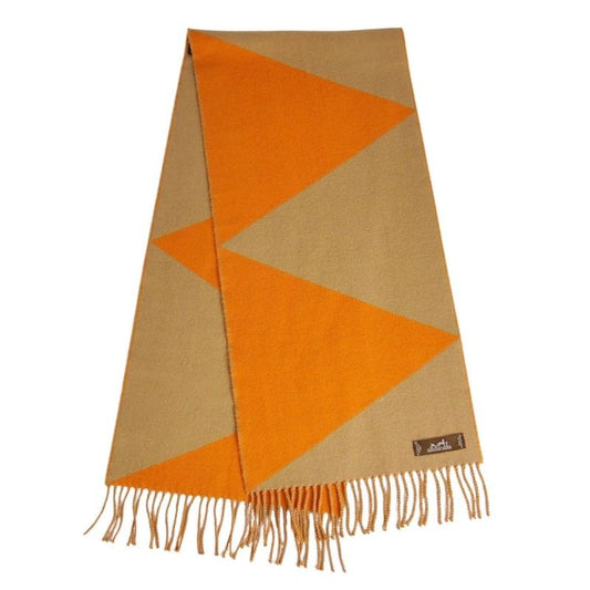 Hermes Scarf Shawl Zigzag 100% Cashmere le