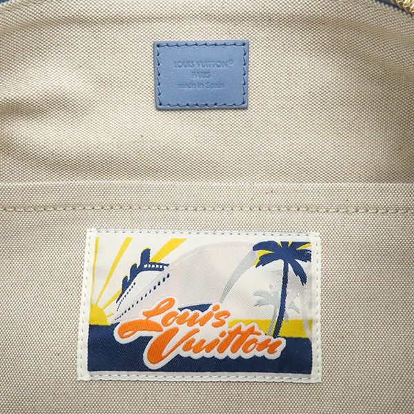 Louis Vuitton 2way Bag Speedy Bandoliere 30 Damier Denim 3d Cotton Canvas Denim