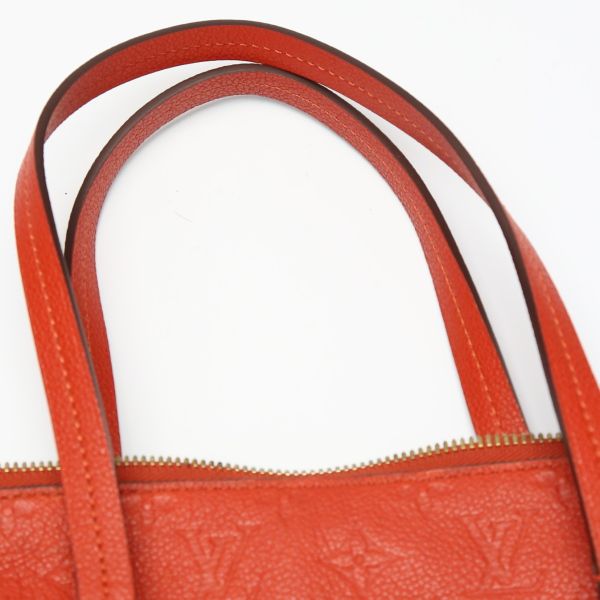 Louis Vuitton M50048 Empreinte Bastille MM Monogram Tote Bag Louis Vuitton Red