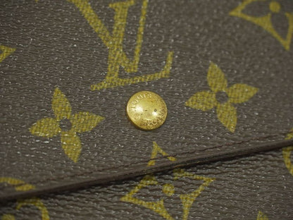 Authentic Louis Vuitton LV Porte Monebier Carte Cles Di Monogram Fold Wallet