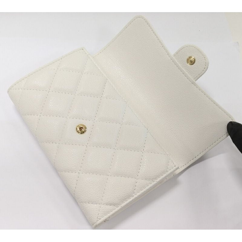 Chanel Bifold Wallet With Coin Purse Quilted Medium Classic Flap — view 4
