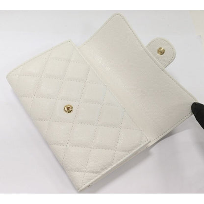 Chanel Bifold Wallet With Coin Purse Quilted Medium Classic Flap — view 4