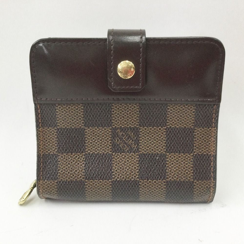 Louis Vuitton Compact Zip Brown