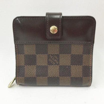Louis Vuitton Compact Zip Brown