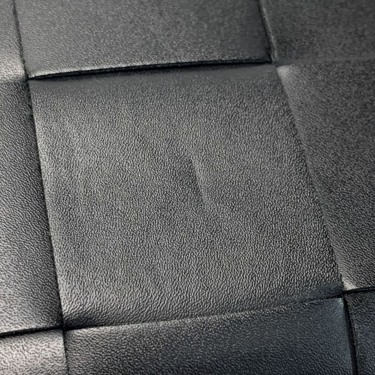 Bottega Veneta Maxi Intrecciato Black Leather 651368 V3u01