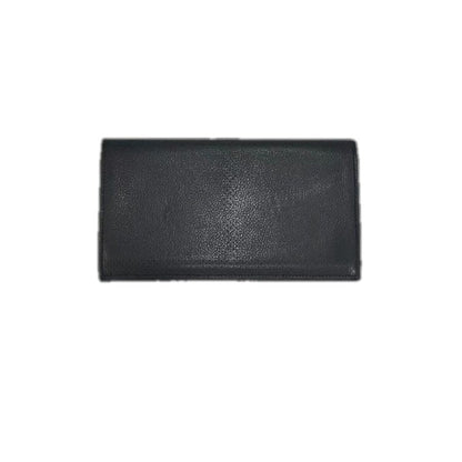 Hermes MC2 Fleming Long Wallet Calf Leather Perforated Black — view 2