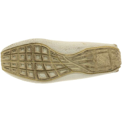 Louis Vuitton Driving Shoes White 37