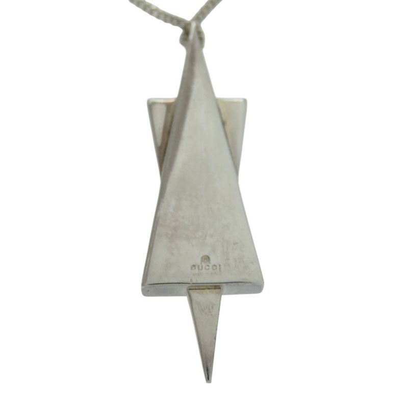 Gucci Star Of David Necklace 925 Silver 1444 Gucci