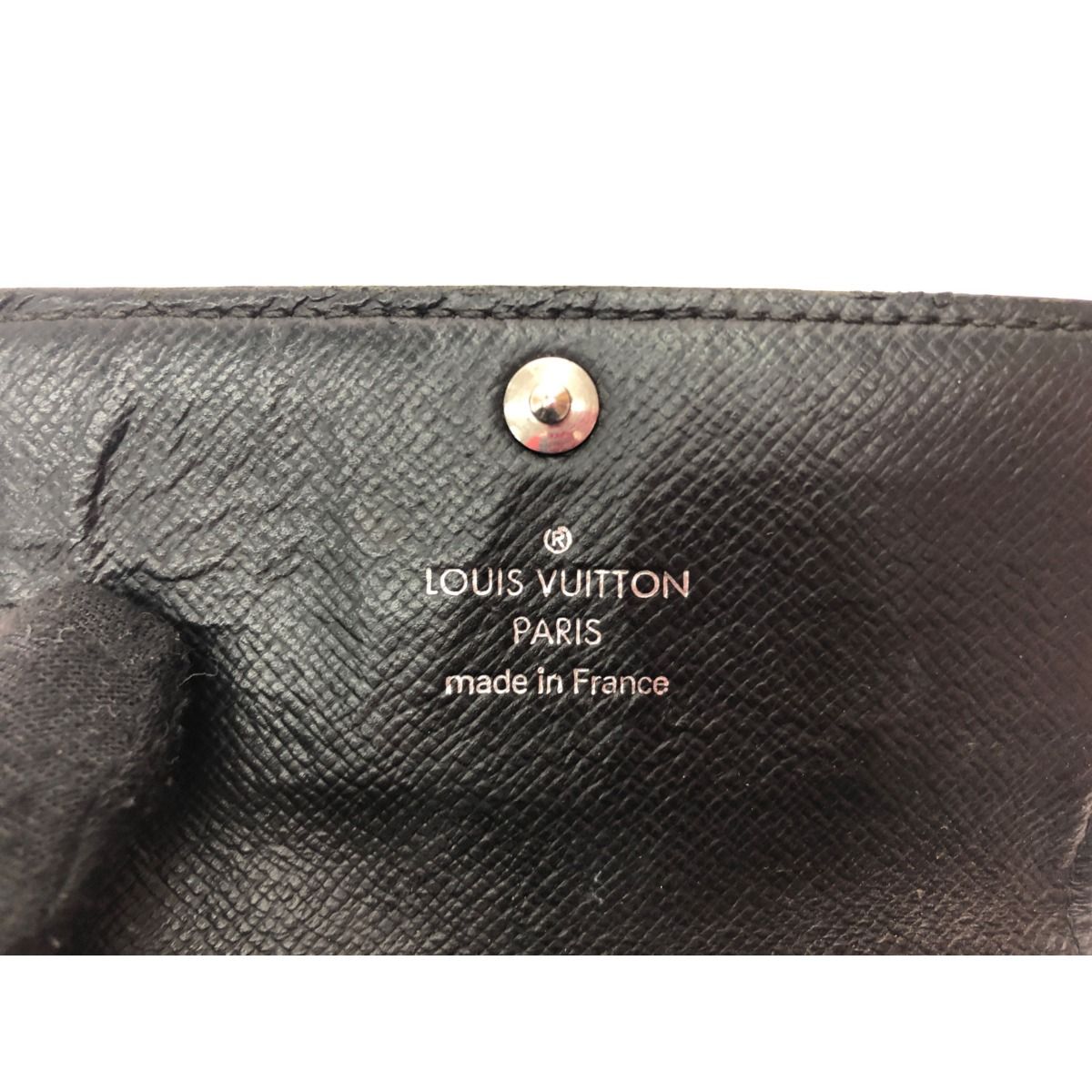 Louis Vuitton Men's 6 Key Case Damier Graphite Multicles 6
