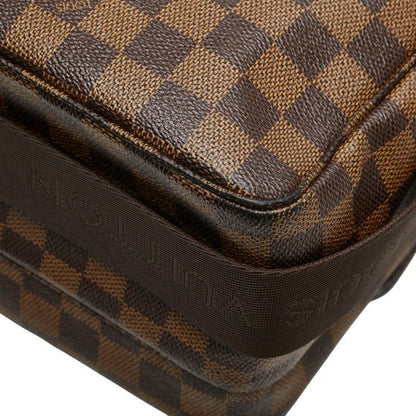Louis Vuitton Damier Broadway Handbag Shoulder Bag N42270 Brown PVC Leather