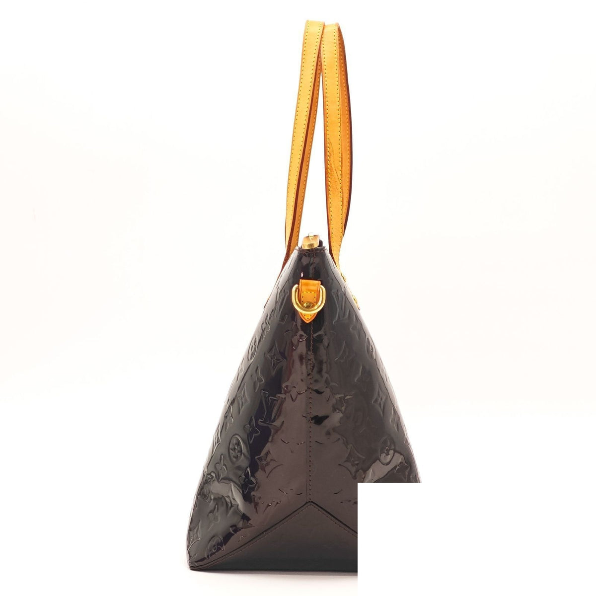 Louis Vuitton Vernis Bellevue GM Tote Bag Gloss Amarante — view 4
