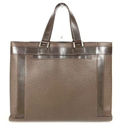 Louis Vuitton Handbag Casbek PM Taiga Leather Grizzly Brown