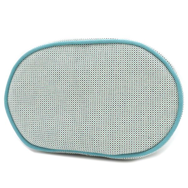 Hermes Rucksack Daypack Les Cabins Backpack Cotton Marine and Mint Silver