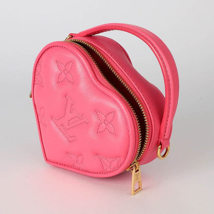 Louis Vuitton Shoulder Bag Pop Heart Pouch Dragon Fruit Rank SA