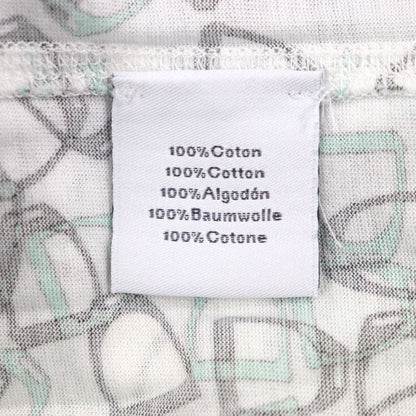 Hermes 100% Cotton Chaine D'ancre Print Crew Neck Short Sleeve Short Sleeve
