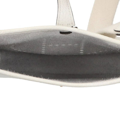 Hermes Evelyn TPM W Engraved Svhardware Taurillon Clemence New White Shoulder