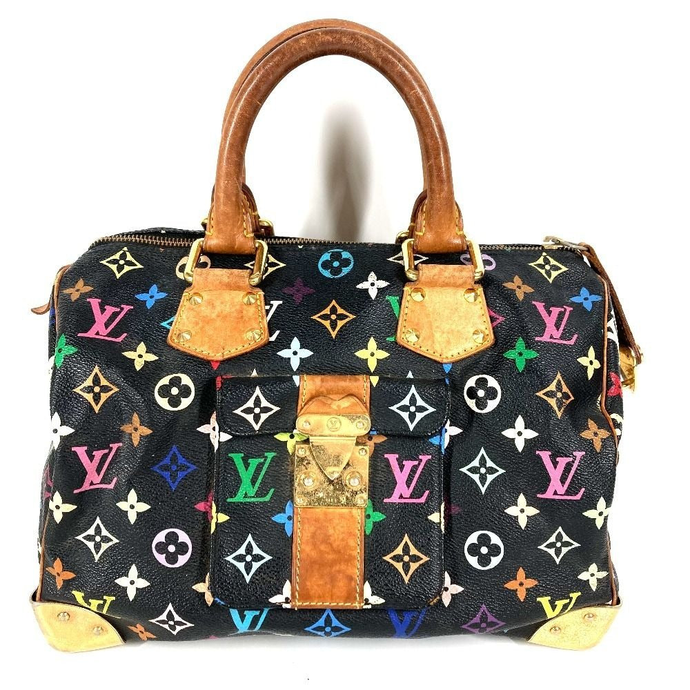 Louis Vuitton Handbag Speedy 30 Monogram Multicolor Canvas