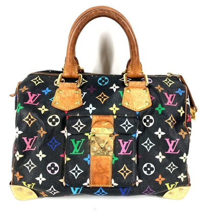 Louis Vuitton Handbag Speedy 30 Monogram Multicolor Canvas
