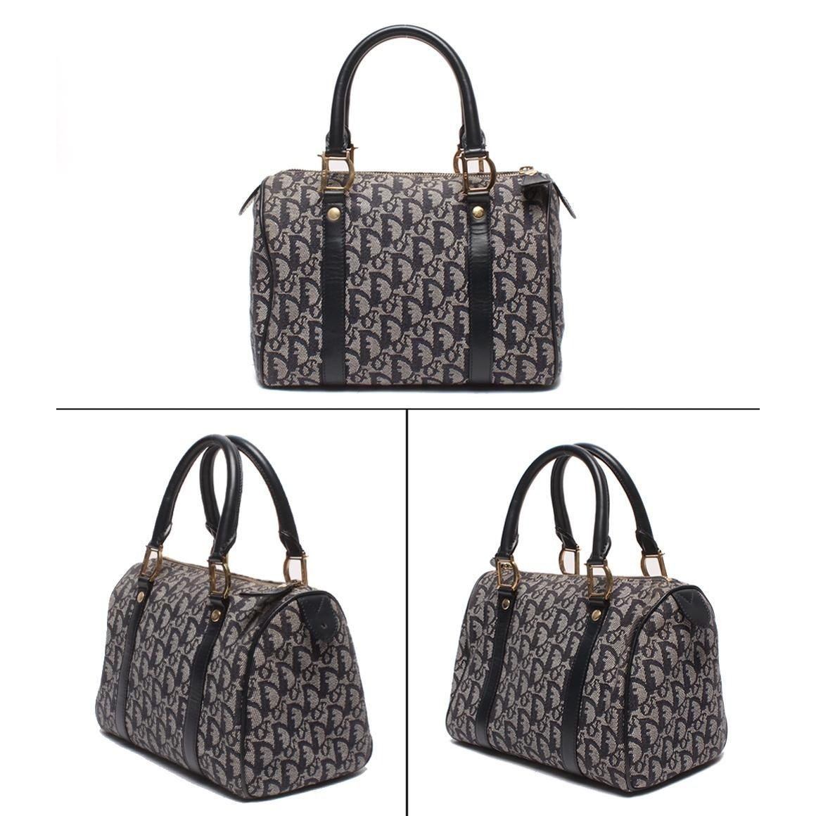 Dior Mini Boston Bag Trotter — view 2