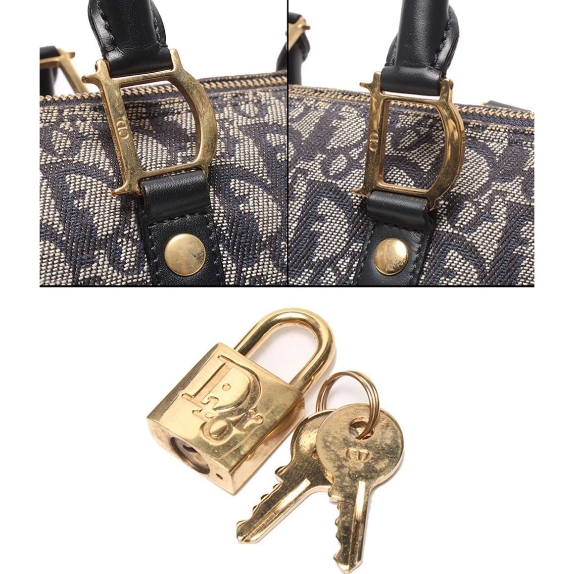 Dior Mini Boston Bag Trotter — view 8