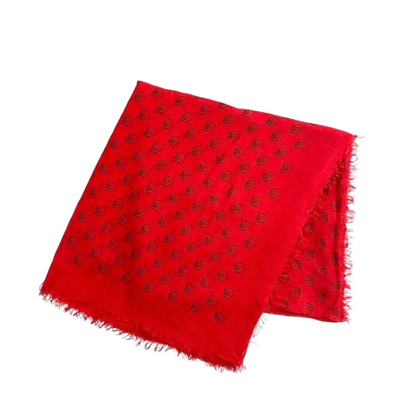 Gucci Shawl Red Ghost
