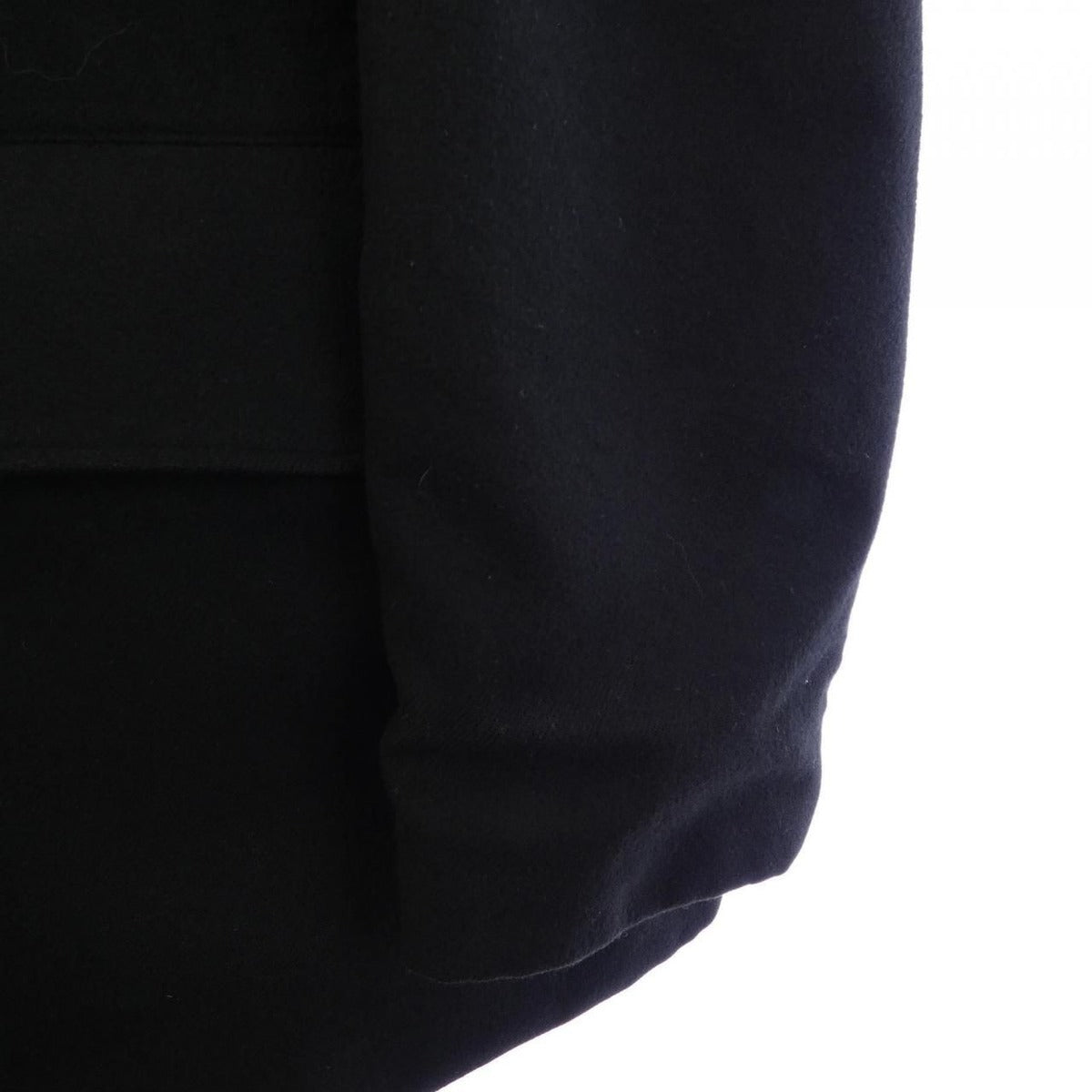 Hermes Coat Cashmere Black Reversible — view 5