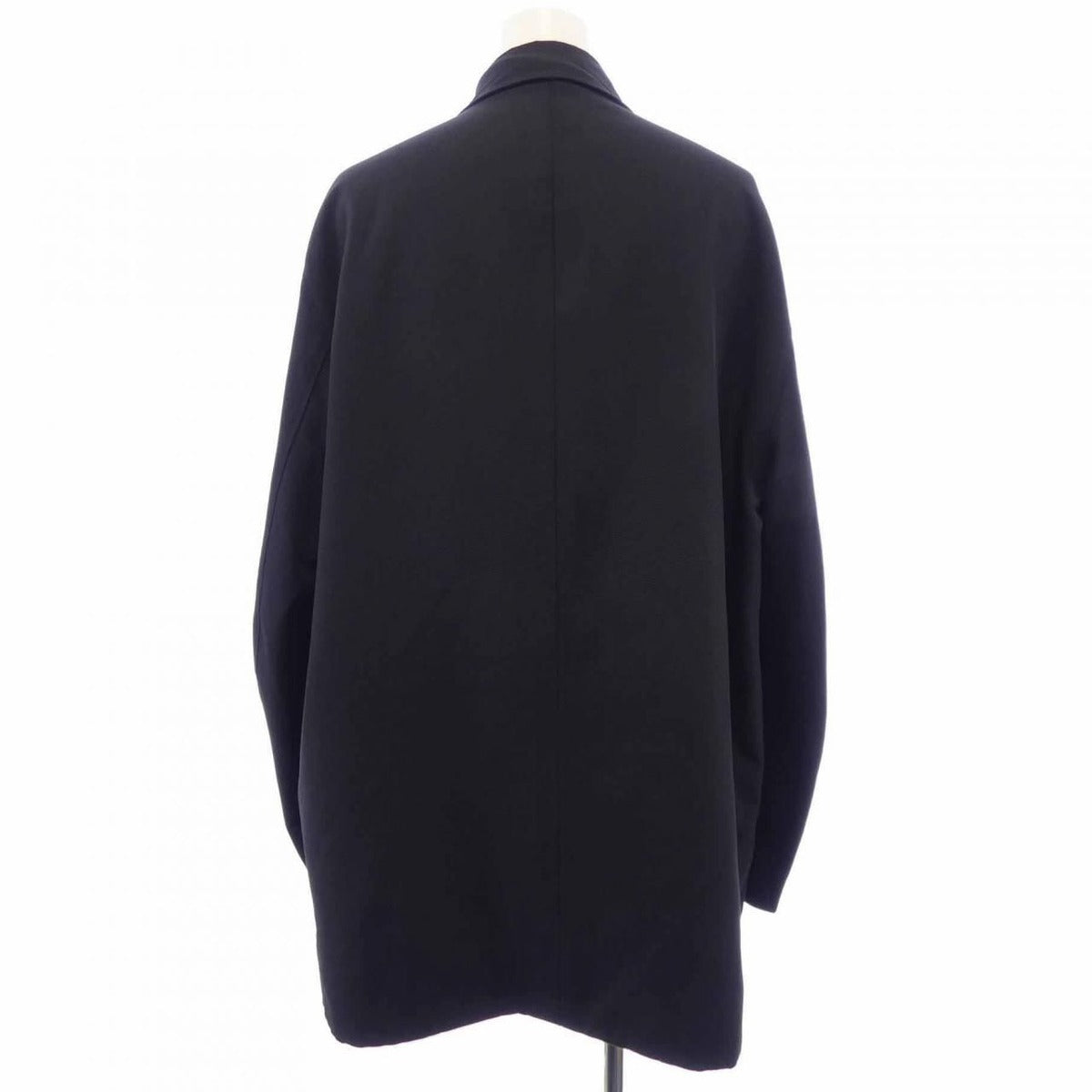 Hermes Coat Cashmere Black Reversible — view 7