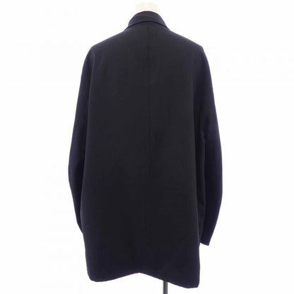 Hermes Coat Cashmere Black Reversible — view 7