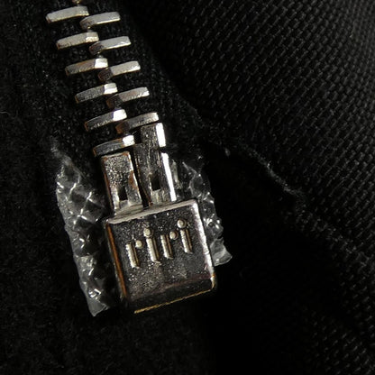 Hermes Coat Cashmere Black Reversible — view 8