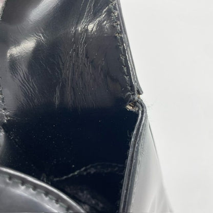 Gucci 000 1046 0506 Shoulder Bag One Shoulder Black Enamel Leather Women