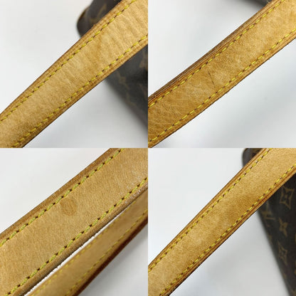 Louis Vuitton Monogram Hippo Piano M51148 Brown Handbag Ladies Gold Hardware