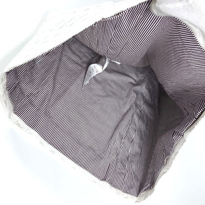 Louis Vuitton Skirt Monogram Logo Cotton White