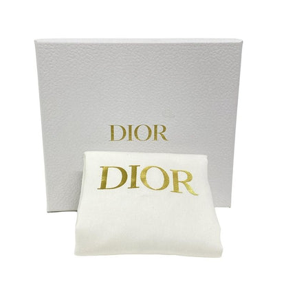 Dior/christian Dior Handbag Diortravel Nomad Pouch Navy And Beige Leather