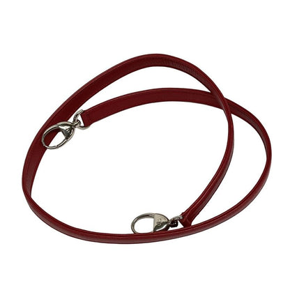 Dior/christian Dior Handbag Lady Dior Large Bag Red Leather