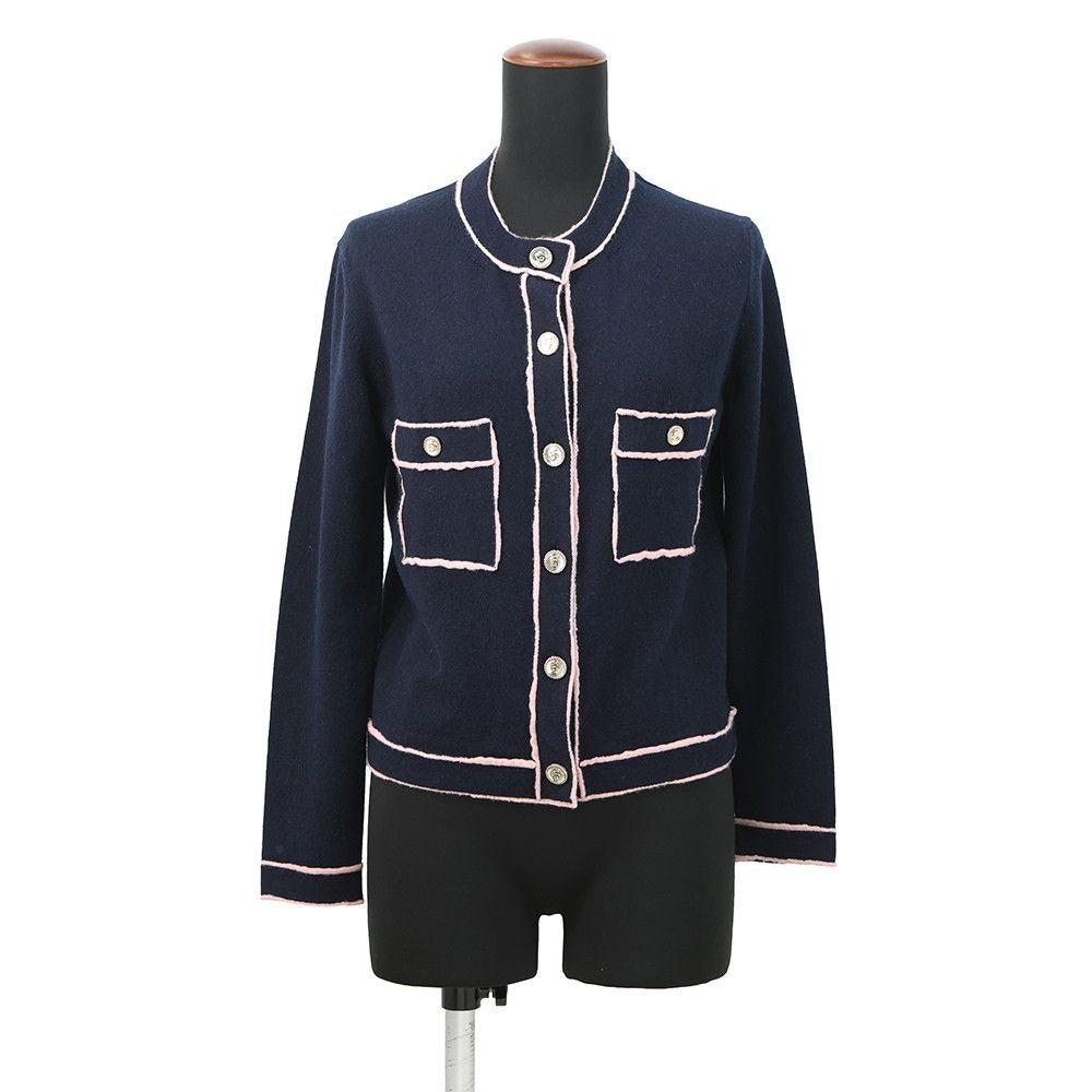 Chanel Cardigan No5 Button Cashmere 36