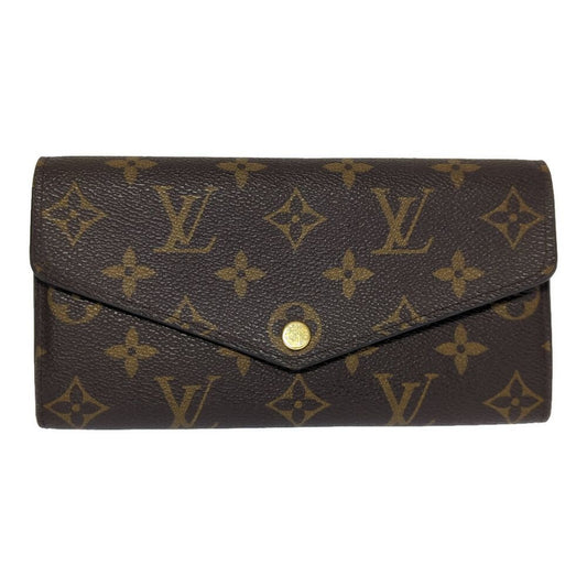 Louis Vuitton Monogram Portefeuille Sarah Wallet Rose Ballerine
