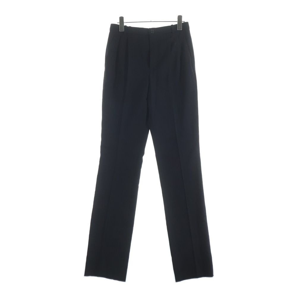 Saint Laurent Paris Shadow Stripe Dress Trousers Pants Black