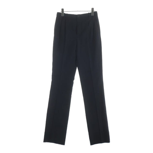 Saint Laurent Paris Shadow Stripe Dress Trousers Pants Black