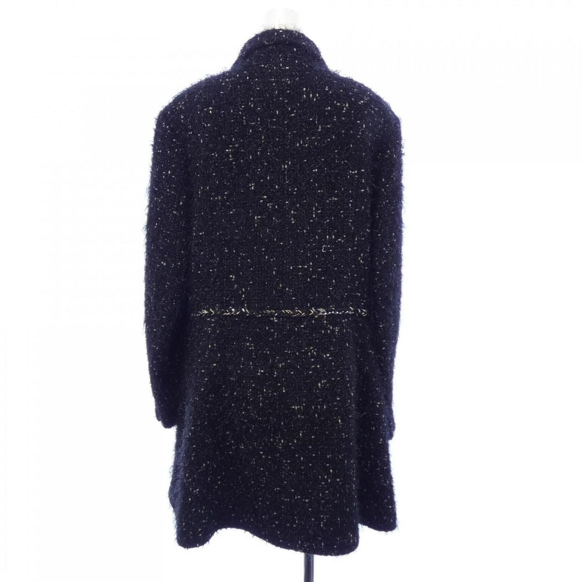 Chanel Coat Black 36 — view 2