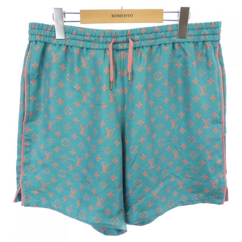 Louis Vuitton Monogram Silk Shorts Htp 06 Wupp