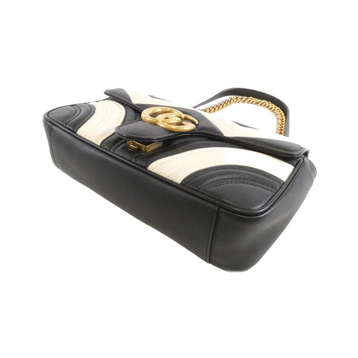 Gucci GG Marmont Drwst Shoulder Bag — view 3