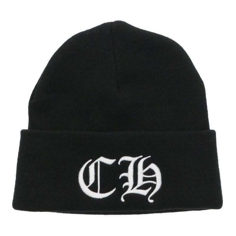 Chrome Hearts Wool Watch Cap CH Embroidery Acrylic Vinyl Hat