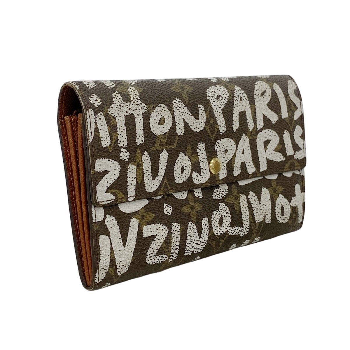 Louis Vuitton Wallet Monogram Graffiti Pochette Porte-Monnaie Cles Argen — view 2