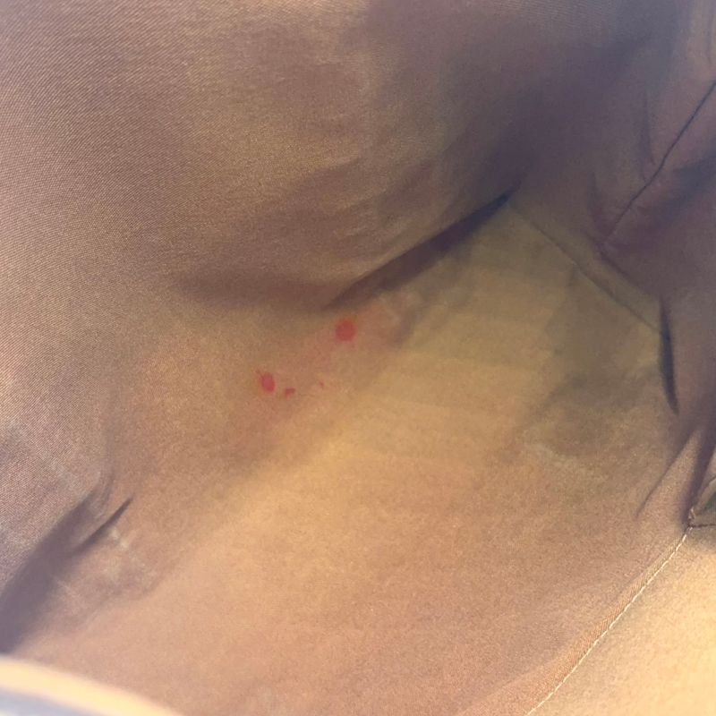 Louis Vuitton Cabas Bobol Damier Ebene Damier Ebene Leather × PVC Brown Tote